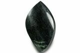 Polished Jade (Nephrite) Flame - Afghanistan #323273-1
